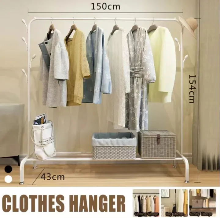 Single Pole Clothes Rack Drying Rack Lazada PH