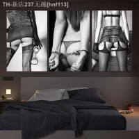 【CW】✹  Woman In Thong And Handcuffs Lesbian Poster Print Painting Wall Canvas Room