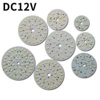 Dalcan บอร์ดไฟ Led กลม Dc12v 1ชิ้น3W 5W 7W 9W 12W 15W 18W 24W Smd5730ไม่มีคนขับไฟสีขาว