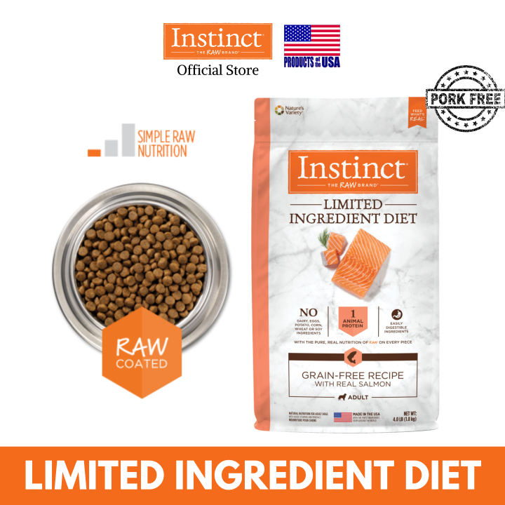 Instinct Limited Ingredient Diet Salmon Dry Dog Food, 1.8kg Bag