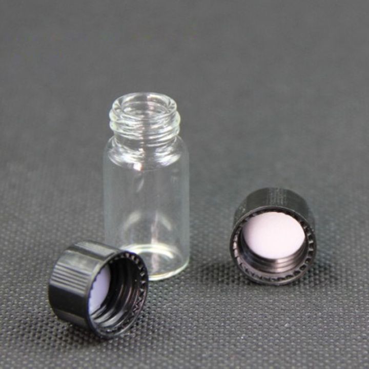 100pcs-3ml-5ml-glass-clear-amber-small-medicine-bottles-brown-sample-vials-laboratory-powder-reagent-bottle-containers-screw-lid