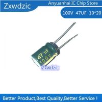 20 PCS   100V  47UF  10*20   high frequency low resistance electrolytic capacitor   47UF 100V 10x20 WATTY Electronics