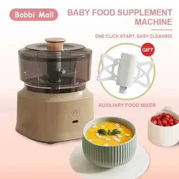 Baby Food Supplement Meat Grinder Electric Mini USB