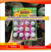 ปุ๋ยบัวช่องาม ปุ๋ยเร่งโต ปุ๋ยบัว ปุ๋ยบอน 12 เม็ด ปุ๋ยเม็ด พร้อมส่ง ส่งไว