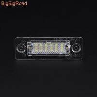 Bigbigroad ไฟป้ายทะเบียนรถยนต์กรอบ/โคมไฟ Led สำหรับ Volkswagen Golf 5 Plus Crossgolf 2004 2008