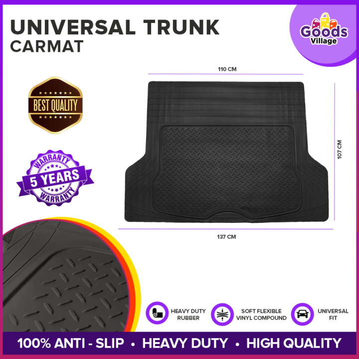 Goods Village Universal Trunk Mat HeavyDuty Protection with Premium