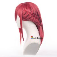 Anime Chigiri Hyoma Cosplay Wig BLUE LOCK Cosplay Men Red Braid Heat Resistant Synthetic Wigs Halloween Role Play Cos Wig