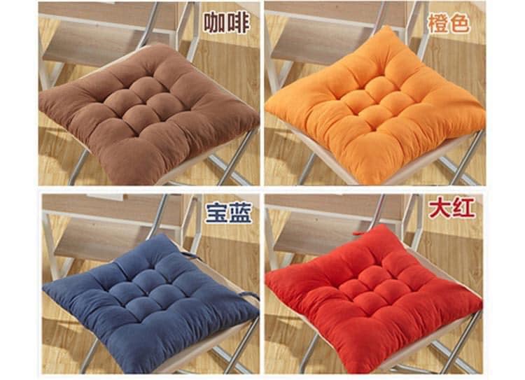 Office Removable Tie On Chair Cover Seat Pad Chair Cushions Home Decoration 