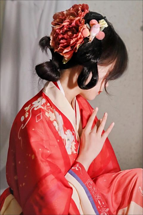 จีนดั้งเดิมสีแดง-hanfu-3ชิ้นเซ็ตเครื่องแต่งกายผู้หญิงโบราณ-weijin-dynasty-ชุด-oriental-ชุดเจ้าหญิง-lady-elegance-dance