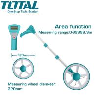 TOTAL ล้อวัดระยะ พับเก็บได้ พร้อมขาตั้ง ช่วงวัด 0 - 9999.9 เมตร (ความละเอียด 0.1 เมตร) รุ่น TMT19945 (Measuring Wheel)