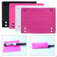 【YF】 Silicone Heat Resistant Mat For Hair Straightener Curling Iron Pad Hairstyling Adapter Salon Tool Accessories