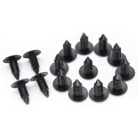 、‘】【； 50Pcs Auto Fastener Fit 8Mm Hole Nylon Clips Fender Bumper Shield Retainer Plastic Rivet For G M Ford Chrysler Automobile