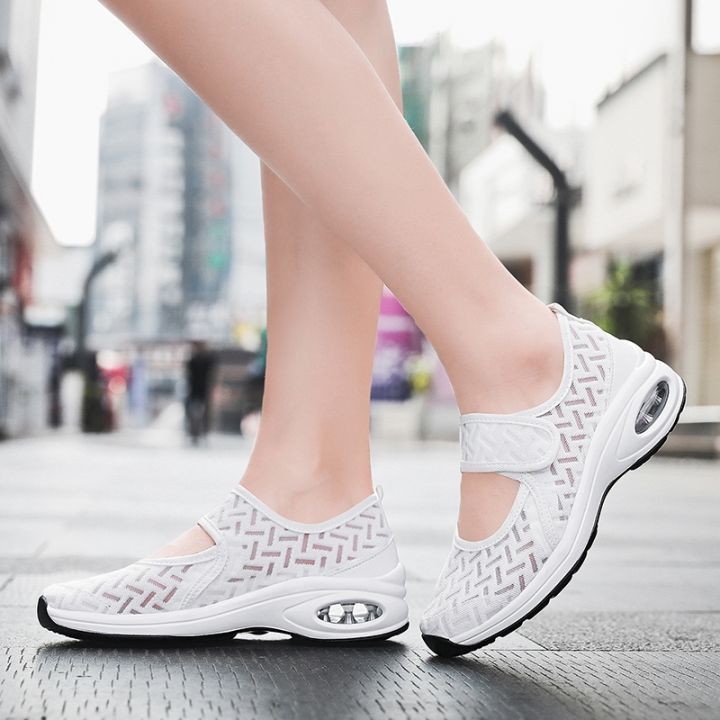 35-42-รองเท้าเพื่อสุขภาพ-ผู้หญิง-รองเท้าผ้าใบ-สไตล์เกาหลี-รองเท้ากีฬา