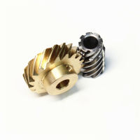 0.9M 45 ° Interlaced Helical Gear 8T-18T 6MM เหล็กทองแดง90องศาเกียร์1:2.25