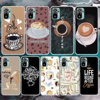 [ร้อน] เคสโทรศัพท์นิ่มถ้วยไวน์กาแฟสำหรับ Xiaomi Redmi Note 10 10S 11S 11T 9 9S 8T 8T 8 11E Pro Plus 7 6 5 T 9T 5G เคสกันกระแทกพิมพ์ลาย