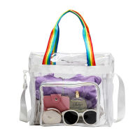 Handbag Messenger Swimming Storage Bag Waterproof Bag Outdoor Sport Fitness Bag PVC Clear Shoulder Bag Shoulder Bag Yoga Bag
