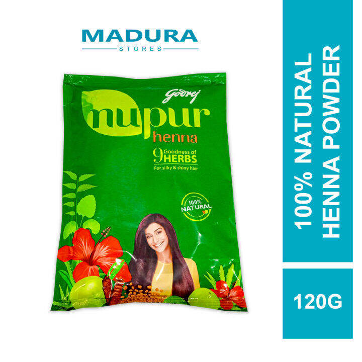 Godrej Nupur Henna Powder 120g Lazada