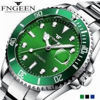 FNGEEN Top Brand Men‘s Fashion Luxury Watch Automatic Mechanical StainlessSteel Waterproof Wrist Male Clock Relogio Masculino