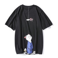 ZAZOMDE 8XL Hip Hop Cat T Shirt Men Japanese T-shirt Streetwear Harajuku Casual Short Sleeve Oversized Tops Summer Japan Tshirts