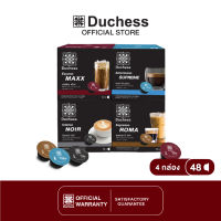 Duchess CO2099#04 - กาแฟแคปซูล 48 แคปซูล - 4 กล่อง ( Dolce gusto compatible )