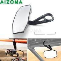 Black 10 Rear View Mirror 1.75 Clamp Center Mirrors For UTV Honda Yamaha 700 Polaris RZR S Ranger Hisun Kymco Bad Boy Rearview