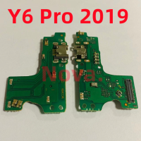 Fast Charging USB Charging Board For Huawei Y6 Pro 2019 Charger Port With IC Dock Flex Cable Cellphone Part