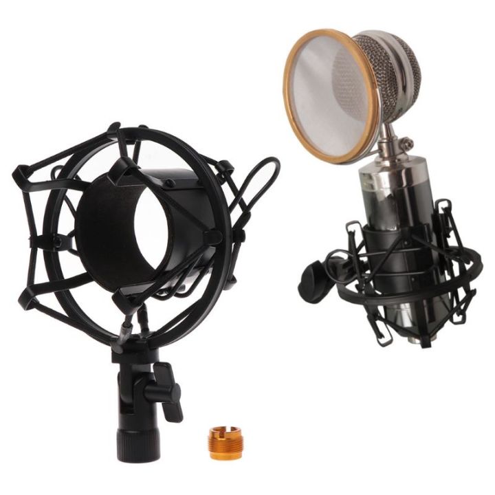 metal-shockproof-studio-recording-microphone-shock-mount-spider-mic-holder-clip-for-broadcast-computer-bm-700-800-bm-800-bm-700