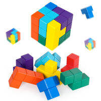 [COD] ข้อเสนอพิเศษปริศนาโต้ตอบแม่ลูกสามมิติ Tangram คลาสสิกปริศนาก้อน Soma เกม