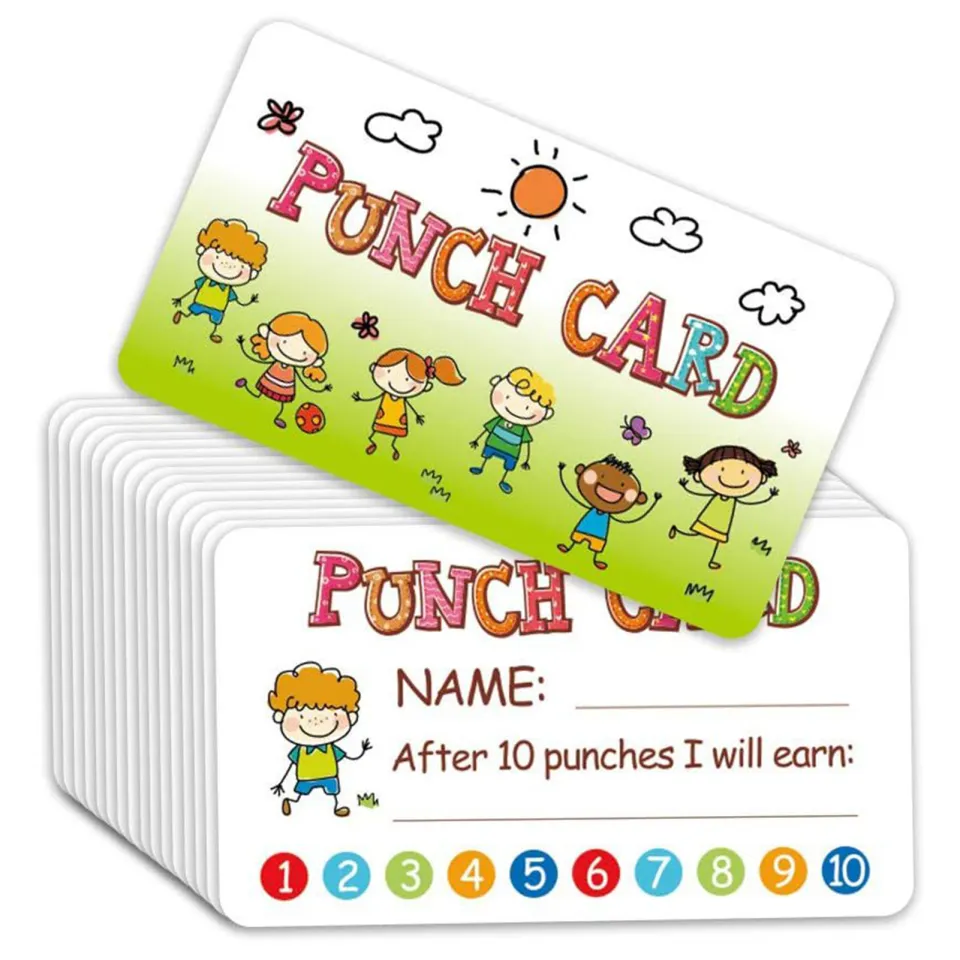 Good Behavior Punch Cards