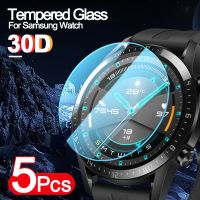 Screen protector Watch 5 4 40mm 44mm classic Tempered Glass Film For Samsung Galaxy Watch 42 MM 46 watch3 41 45 Gear s2 s3 s4 Screen Protectors