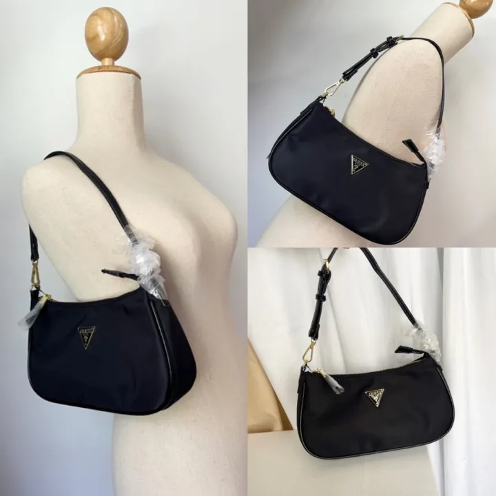 ของแท้100 กระเป๋าถือ GUESS PARIS SHOULDER BAG กระเป๋าเกสแท้ พบปลอม