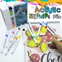 hot！【DT】 12/36/60color Paint marker Pens Painting Canvas Making posca Doodle art Markers Supplies