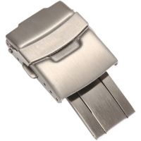 “：{ For Seiko Solid Press Watch Buckle Metal Watch Band Accessories Stainless Steel Diving Style Folding Clasp 18Mm 20Mm 22Mm 24Mm