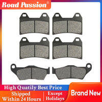 Road Passion Motorcycle Front and Rear Brake Pads For APRILIA RST Futura 1000 for MOTO GUZZI Breva V 1100 Griso 1100 FA244 FA181