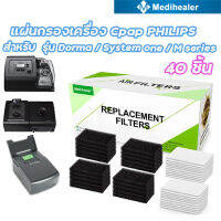 แผ่นกรองสำหรับ Philips Dorma M Series SystemOne SleepEasy Series Medihealer CPAP Filters 1กล่อง 40 แผ่น พร้อมส่งจาก กทม.