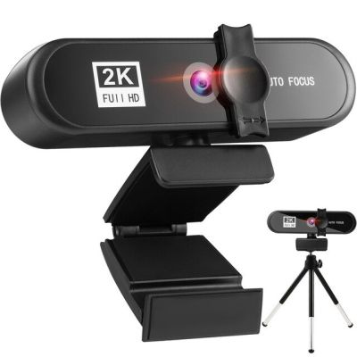 【☄New Arrival☄】 jhwvulk กล้องเว็บแคม4K Full Hd 1080P ที่ปิดเว็บแคมกล้องเว็บแคมสำหรับกล้องถ่ายวิดีโอรอบเลนส์ออโต้โฟกัส8mp เว็บแคมพร้อมไมโครโฟนปกป้องความเป็นส่วนตัว