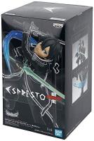 Banpresto Sword Art Online,【100% ต้นฉบับจากญี่ปุ่น】ศิลปะดาบ Banpresto Est การเคลื่อนไหวพิเศษ Kirito Black Swordsman