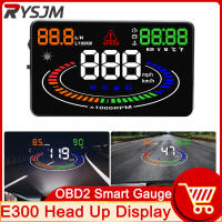 HD OBD2 HUD Gauge เครื่องใช้ไฟฟ้าในรถยนต์ Head Up แสดงผลการฉายภาพสำหรับกระจกรถยนต์ Digital Speedometer Electronics Speed