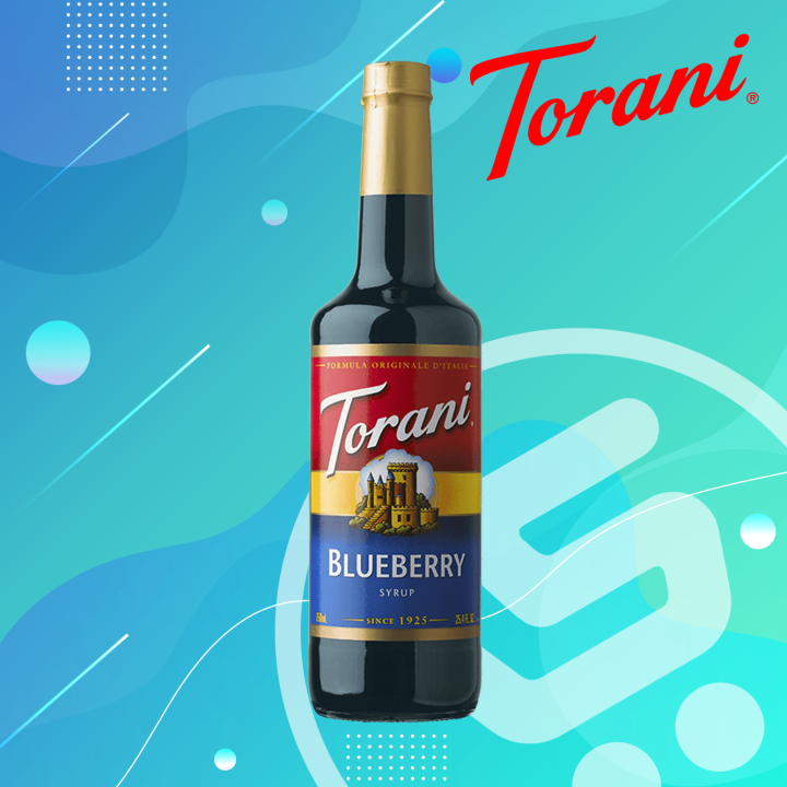 Torani Blueberry Syrup 750mL Lazada PH