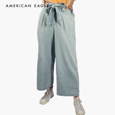 American Eagle Belted Wide Leg Soft Pant กางเกง ผู้หญิง ขากว้าง (EWSS 031-3618-400)