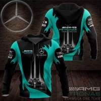 （ALL IN STOCK XZX）  MERCEDES2023-BENZ. ver 6 3D hoodie 8  (Free customized name logo for private chat, can be changed with or without zipper)