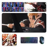 Anime Bleach Large Mouse Pads Ichigo Rukia Toushiro Kenpachi Mousepad Computer Laptop Gamer Pad PC Gaming Accessories Desk Mats