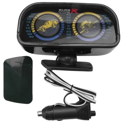 Euro Typer Car Adjustable Compass Balancer Slope Meter Tachometer