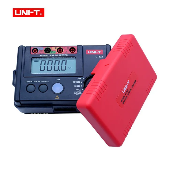 UNIT UT521 UT522 Digital Earth Ground Resistance tester 02000ohm 2000 count ohmmeter AC earth