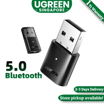  UGREEN 5.1 Transmitter Receiver 2 in 1 Wireless USB Adapter  Built-in Microphone 3.5mm Audio Bluetooth Dongle Driver Free for TV, Home  Stereo, Car Stereo, Headphones, Speakers, PC : Electronics