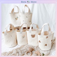 Túi đựng đồ đa năng cho bé, túi bỉm sữa khi đi ra ngoài phong cách Hàn Quốc