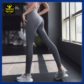 Quần tập legging cao cấp 26% spandex AMIN AM015 hàng loại 1, vải mịn mặc mát, cạp cao nâng mông tôn dáng, quần tập gym, yoga, aerobic
