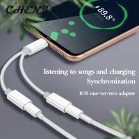 2 In 1 Audio Adapter Dual IOS Music Charger Cable For IOS Earphone Converter Cables