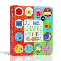 English original picture book alphabet shapes colors numbers alphabet shapes colors numbers vocabulary childrens English Enlightenment graphic word dictionary not afraid to bite childrens book fillet design