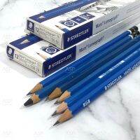 [1 แท่ง]ดินสอ Staedtler รุ่น Mars Lumograph ดินสอเขียนแบบ ความเข้ม B,2B,5B,EE,F,3H